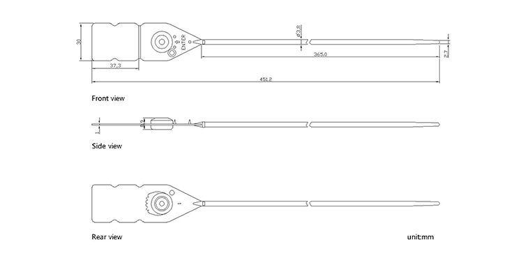  plastic seal CAD