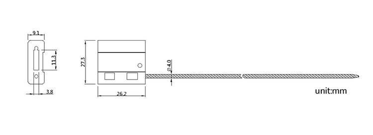 cable seal CAD cable seal CAD