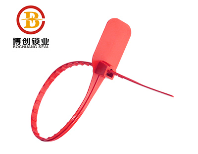 Plastic seals with serial number P106