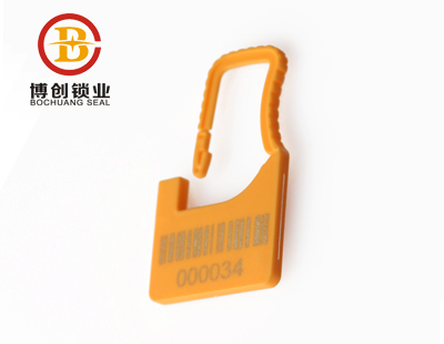 Top quality Plastic padlock seals Disposable Plastic Padlock Seal