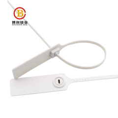 BCP023 high quantity one time use cash bag using strip plastic seal