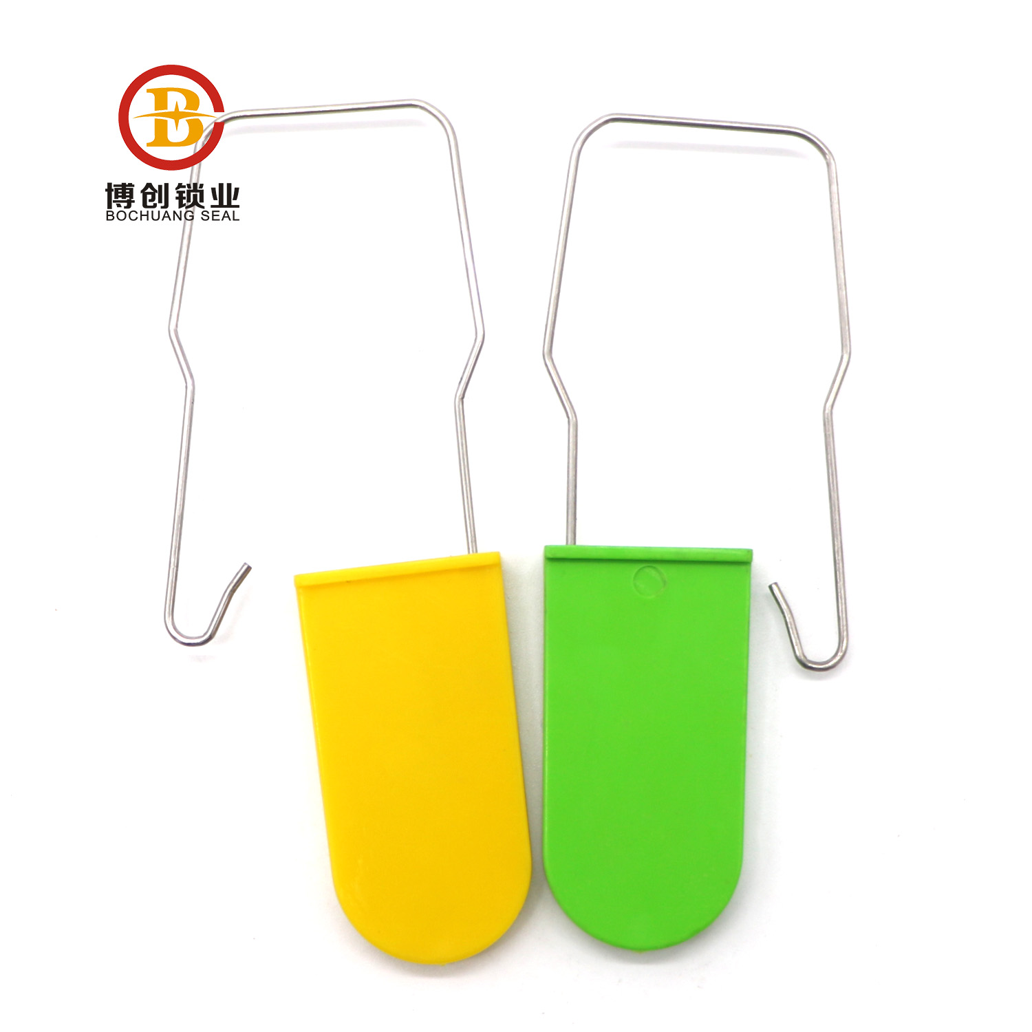 Plastic security one time padlock seal for luggage box